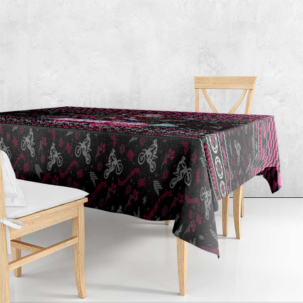 Braap Live A Girl Tablecloth Christmas Merry Braapmas - Wonder Print Shop