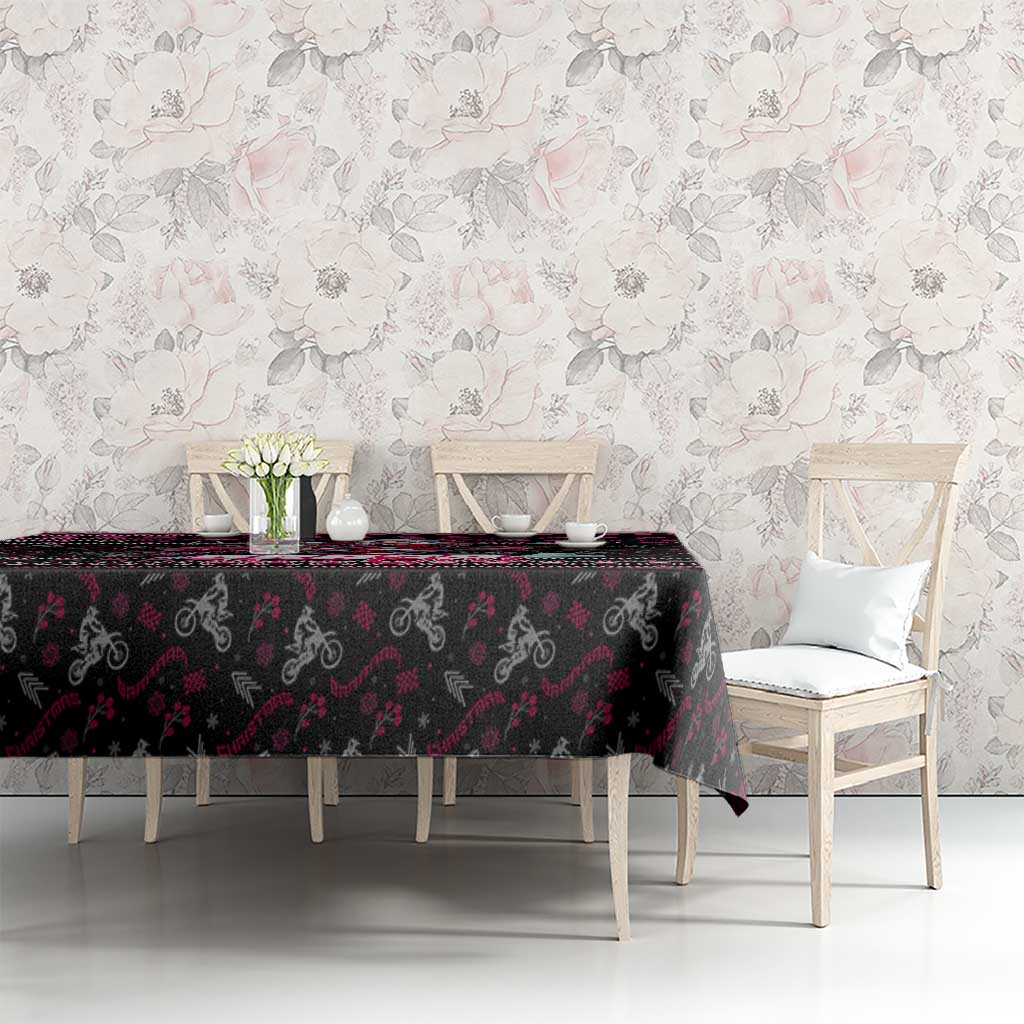 Braap Live A Girl Tablecloth Christmas Merry Braapmas - Wonder Print Shop