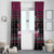 Braap Live A Girl Window Curtain Christmas Merry Braapmas - Wonder Print Shop