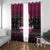Braap Live A Girl Window Curtain Christmas Merry Braapmas - Wonder Print Shop