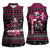 Braap Live A Girl Women Sleeveless Polo Shirt Christmas Merry Braapmas - Wonder Print Shop