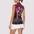 Braap Live A Girl Women Sleeveless Polo Shirt Christmas Merry Braapmas - Wonder Print Shop