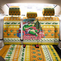 Crocodile Mezzy Christmas Back Car Seat Cover Funny Style - Wonder Print Shop