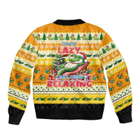 Crocodile Mezzy Christmas Bomber Jacket Funny Style - Wonder Print Shop