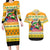 Crocodile Mezzy Christmas Couples Matching Long Sleeve Bodycon Dress and Hawaiian Shirt Funny Style - Wonder Print Shop