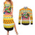 Crocodile Mezzy Christmas Couples Matching Summer Maxi Dress and Long Sleeve Button Shirt Funny Style - Wonder Print Shop