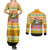 Crocodile Mezzy Christmas Couples Matching Summer Maxi Dress and Long Sleeve Button Shirt Funny Style - Wonder Print Shop