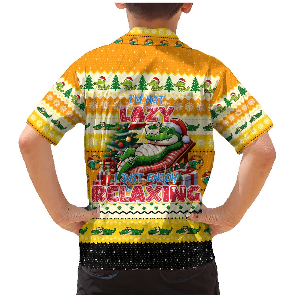 Crocodile Mezzy Christmas Family Matching Mermaid Dress and Hawaiian Shirt Funny Style - Wonder Print Shop