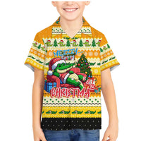 Crocodile Mezzy Christmas Family Matching Mermaid Dress and Hawaiian Shirt Funny Style - Wonder Print Shop