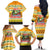 Crocodile Mezzy Christmas Family Matching Off The Shoulder Long Sleeve Dress and Hawaiian Shirt Funny Style - Wonder Print Shop