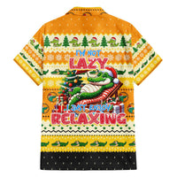 Crocodile Mezzy Christmas Family Matching Off The Shoulder Long Sleeve Dress and Hawaiian Shirt Funny Style - Wonder Print Shop