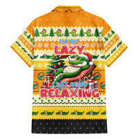 Crocodile Mezzy Christmas Family Matching Off Shoulder Maxi Dress and Hawaiian Shirt Funny Style - Wonder Print Shop
