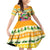 Crocodile Mezzy Christmas Family Matching Off Shoulder Short Dress and Hawaiian Shirt Funny Style - Wonder Print Shop