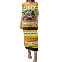 Crocodile Mezzy Christmas Family Matching Puletasi and Hawaiian Shirt Funny Style - Wonder Print Shop