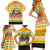 Crocodile Mezzy Christmas Family Matching Short Sleeve Bodycon Dress and Hawaiian Shirt Funny Style - Wonder Print Shop