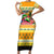 Crocodile Mezzy Christmas Family Matching Short Sleeve Bodycon Dress and Hawaiian Shirt Funny Style - Wonder Print Shop