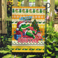Crocodile Mezzy Christmas Garden Flag Funny Style - Wonder Print Shop