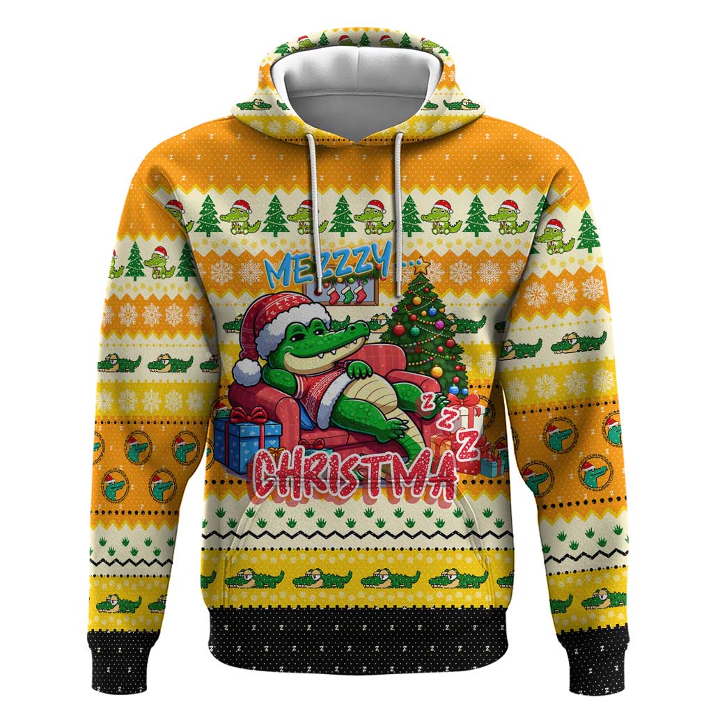 Crocodile Mezzy Christmas Hoodie Funny Style - Wonder Print Shop