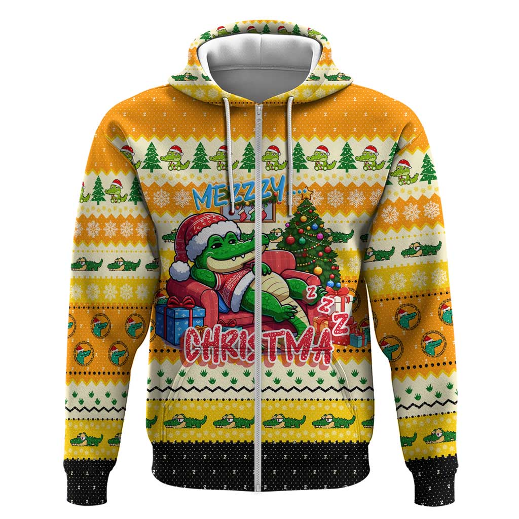 Crocodile Mezzy Christmas Hoodie Funny Style - Wonder Print Shop