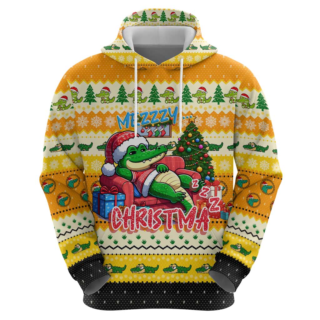 Crocodile Mezzy Christmas Hoodie Funny Style - Wonder Print Shop