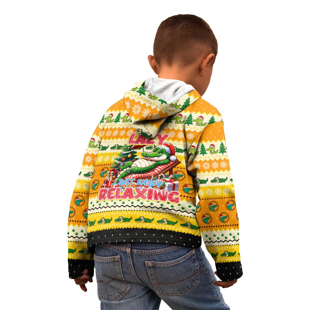 Crocodile Mezzy Christmas Kid Hoodie Funny Style - Wonder Print Shop