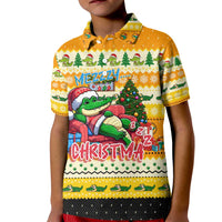 Crocodile Mezzy Christmas Kid Polo Shirt Funny Style - Wonder Print Shop