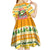 Crocodile Mezzy Christmas Kid Short Sleeve Dress Funny Style - Wonder Print Shop