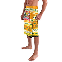 Crocodile Mezzy Christmas Lavalava Funny Style - Wonder Print Shop