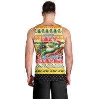 Crocodile Mezzy Christmas Men Tank Top Funny Style - Wonder Print Shop