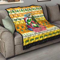 Crocodile Mezzy Christmas Quilt Funny Style - Wonder Print Shop