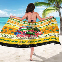 Crocodile Mezzy Christmas Sarong Funny Style - Wonder Print Shop