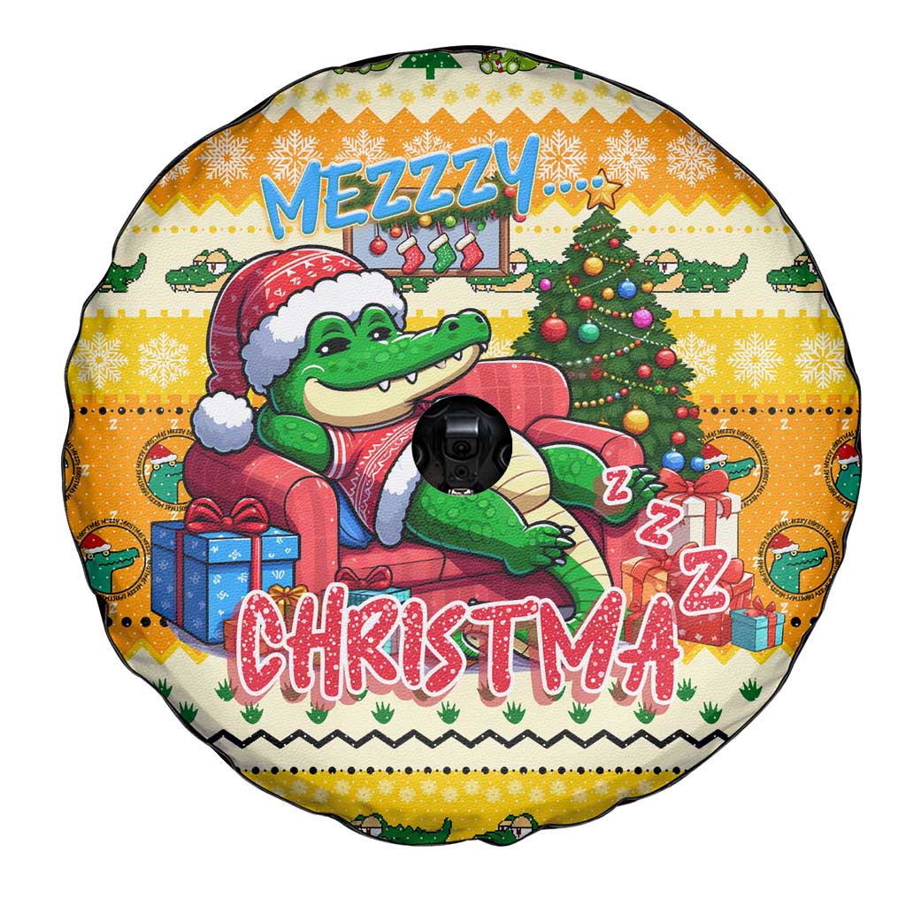 Crocodile Mezzy Christmas Spare Tire Cover Funny Style - Wonder Print Shop