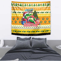 Crocodile Mezzy Christmas Tapestry Funny Style - Wonder Print Shop