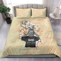 Personalized Father And Son Bedding Set Gift for Dad - Wonder Print Shop