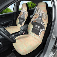 Personalized Father And Son Car Seat Cover Gift for Dad - Wonder Print Shop