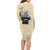 Personalized Father And Son Family Matching Long Sleeve Bodycon Dress and Hawaiian Shirt Gift for Dad - Wonder Print Shop