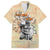 Personalized Father And Son Family Matching Summer Maxi Dress and Hawaiian Shirt Gift for Dad - Wonder Print Shop