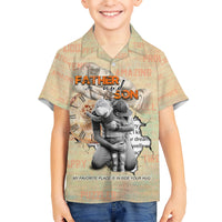 Personalized Father And Son Hawaiian Shirt Gift for Dad - Wonder Print Shop