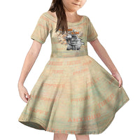 Personalized Father And Son Kid Short Sleeve Dress Gift for Dad - Wonder Print Shop