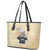 Personalized Father And Son Leather Tote Bag Gift for Dad - Wonder Print Shop