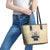 Personalized Father And Son Leather Tote Bag Gift for Dad - Wonder Print Shop
