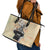 Personalized Father And Son Leather Tote Bag Gift for Dad - Wonder Print Shop