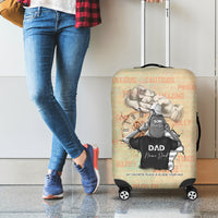 Personalized Father And Son Luggage Cover Gift for Dad - Wonder Print Shop