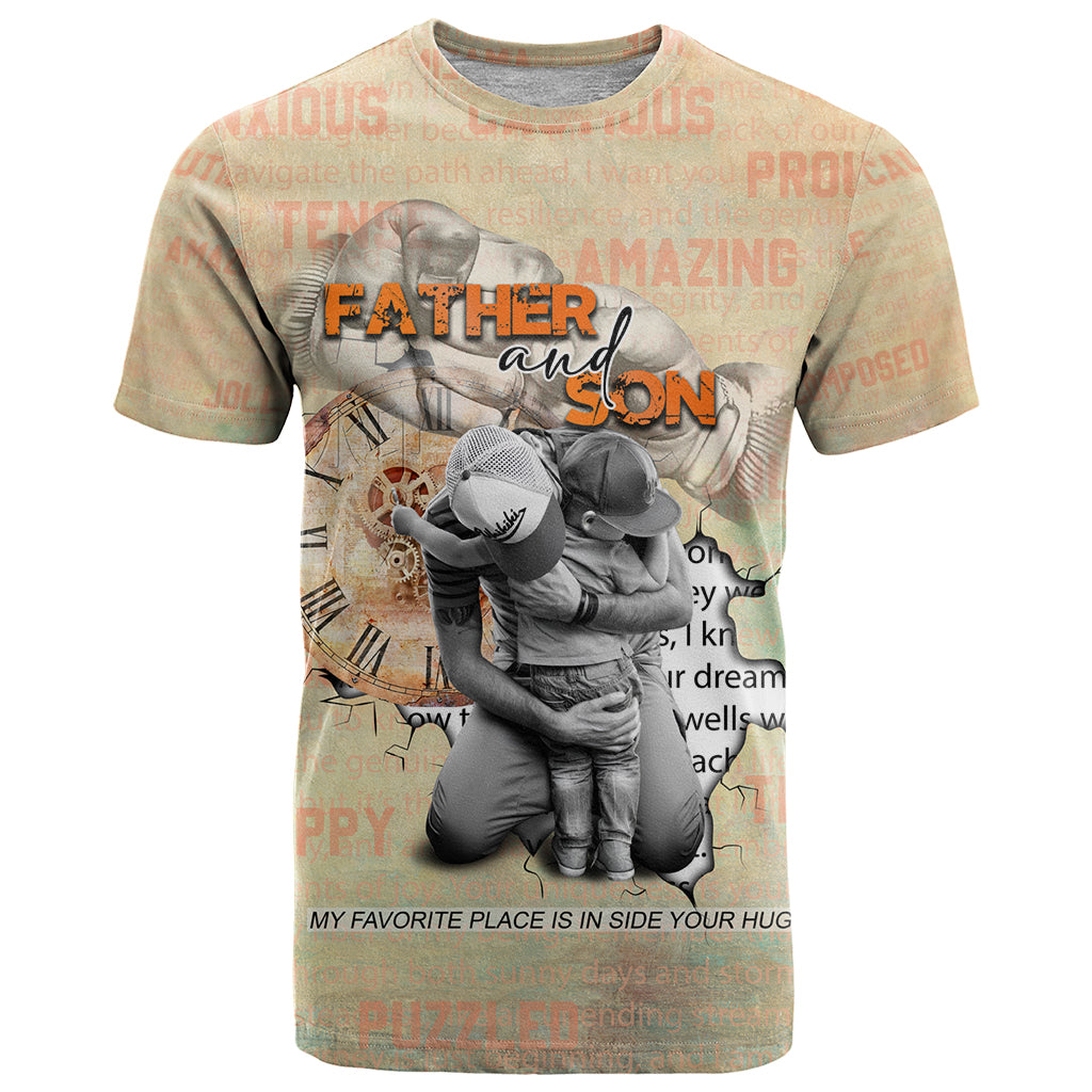 Personalized Father And Son T Shirt Gift for Dad - Wonder Print Shop