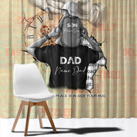 Personalized Father And Son Window Curtain Gift for Dad - Wonder Print Shop