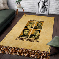 Freedom Fighters Area Rug Civil Rights Leaders Revolution - Wonder Print Shop