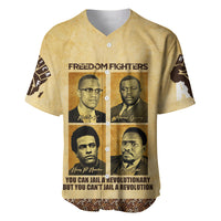 Freedom Fighters Baseball Jersey Civil Rights Leaders Revolution - Wonder Print Shop