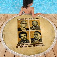Freedom Fighters Beach Blanket Civil Rights Leaders Revolution - Wonder Print Shop