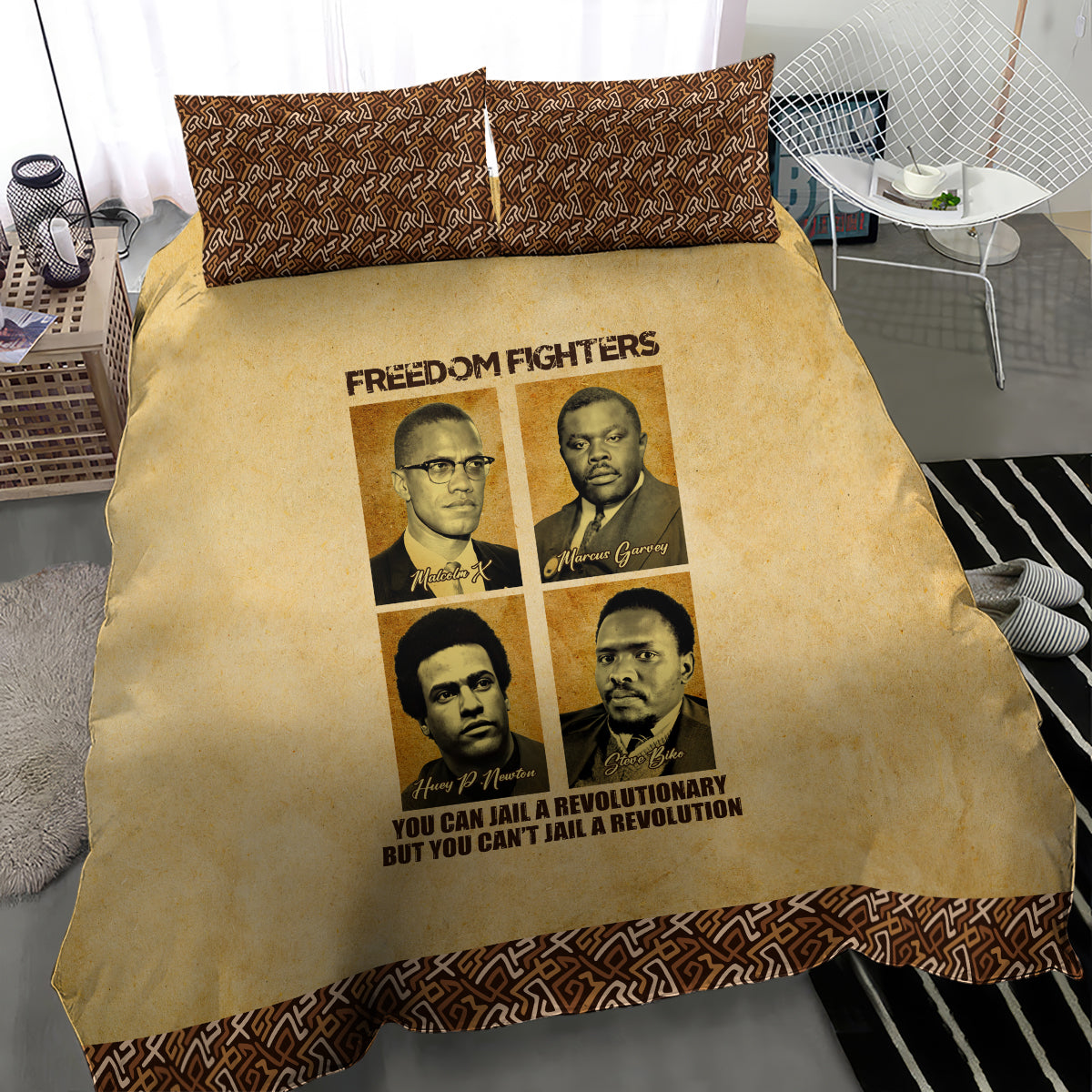 Freedom Fighters Bedding Set Civil Rights Leaders Revolution - Wonder Print Shop