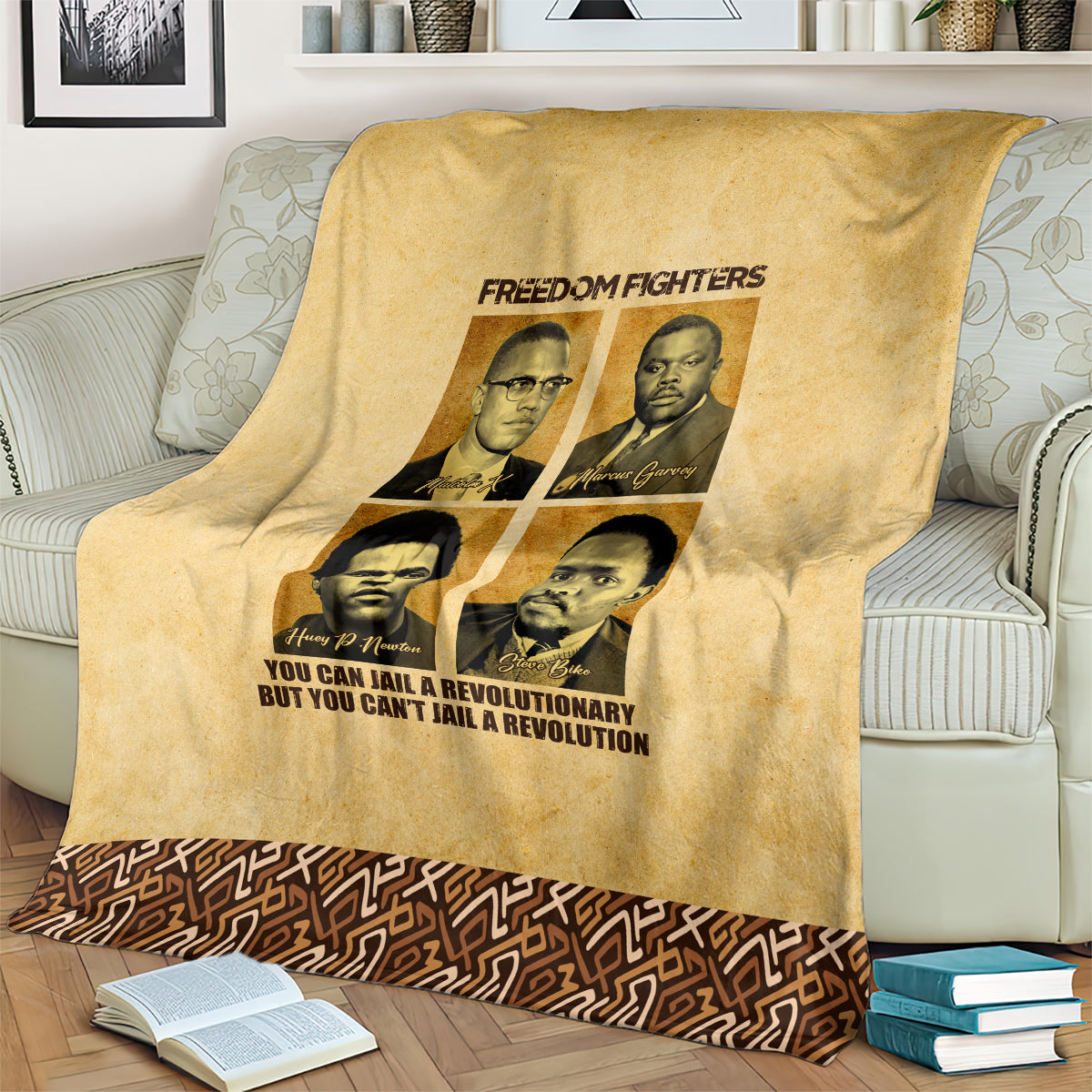 Freedom Fighters Blanket Civil Rights Leaders Revolution